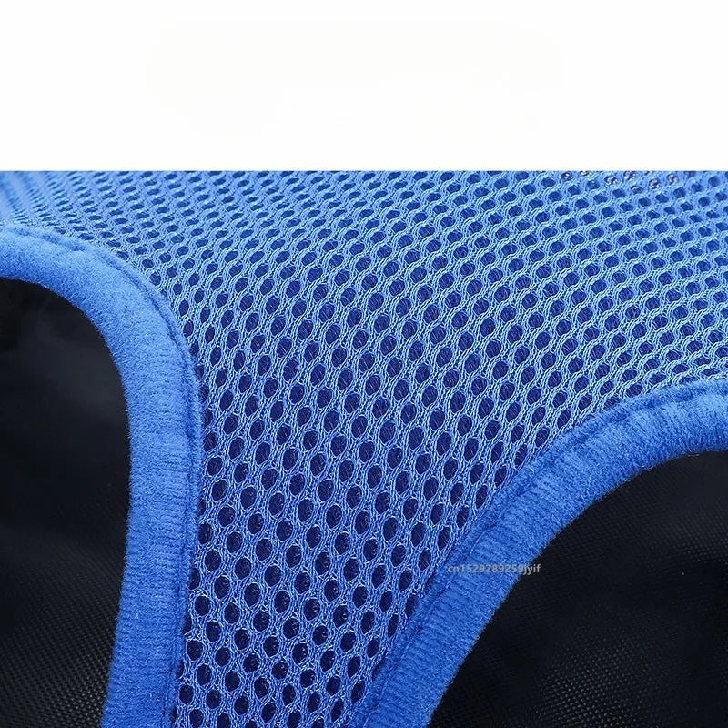 Pet Cat Dog Carrier Backpack Travel Breathable Double Shoulder Bag Mesh Carrier Front Bag for Small Pet Carrying Supplies